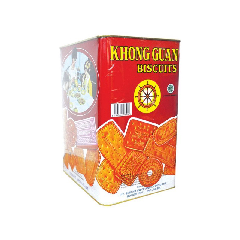 

Khong guan biscuit assorted kaleng 1600g