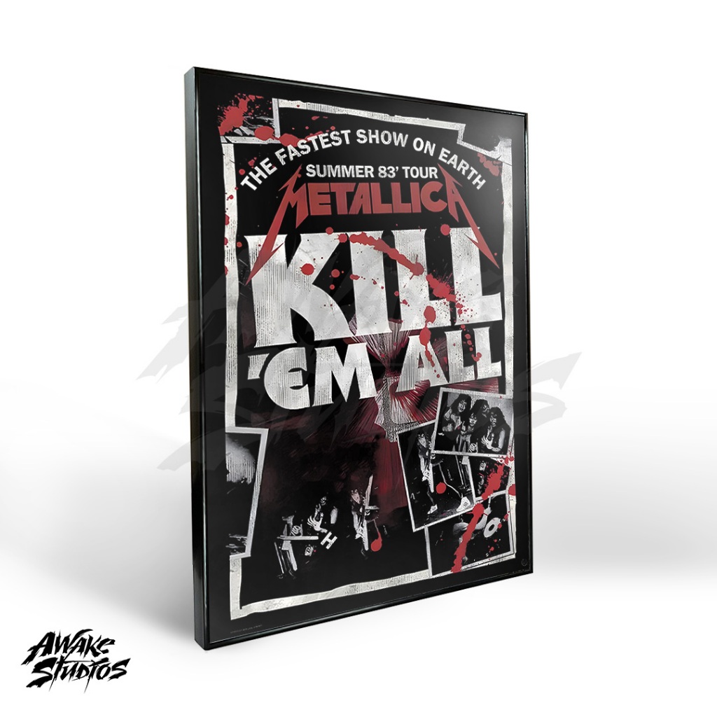 Poster Frame Band Metallica - Frameblock