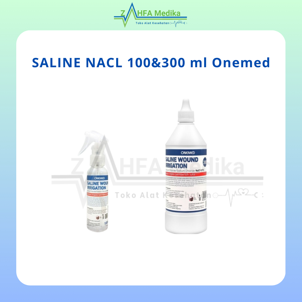 Onemed Saline Wound Irrigation Nacl 100&300 ml