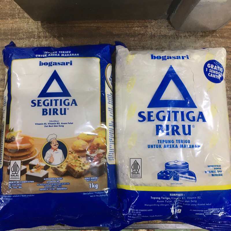 

Bogasari Setiga Biru Tepung Terigu Ekonomis & Premium 1kg