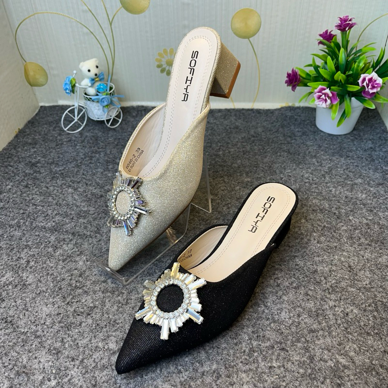 SOFIYA ORI 8046 2 SEPATU BUSTONG WANITA IMPORT/ IMPOR / SEPATU HAK TAHU TINGGI  6CM / HEELS