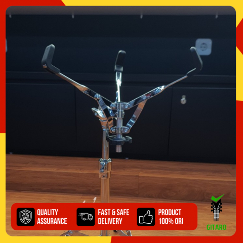 Stand Snare Caleb Stand Snare Drum Akustik atau Elektrik Kokoh