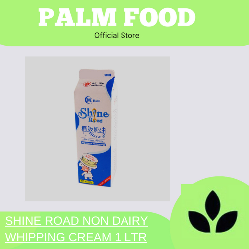 

SHINE ROAD NON DAIRY WHIPPING CREAM 1 LTR