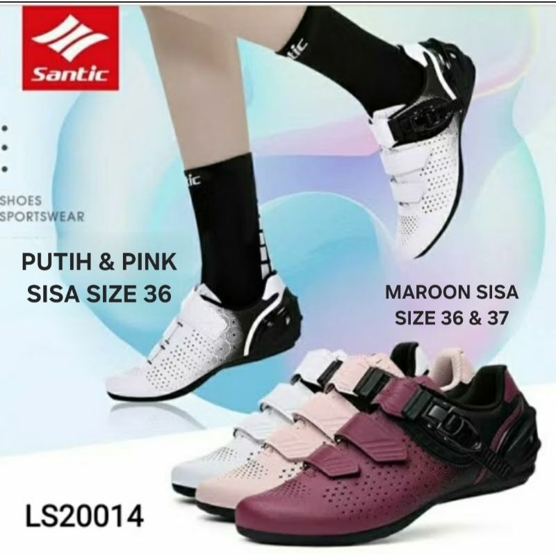 Sepatu Sepeda Wanita Women Non Cleat Ori Santic Diana LS20014