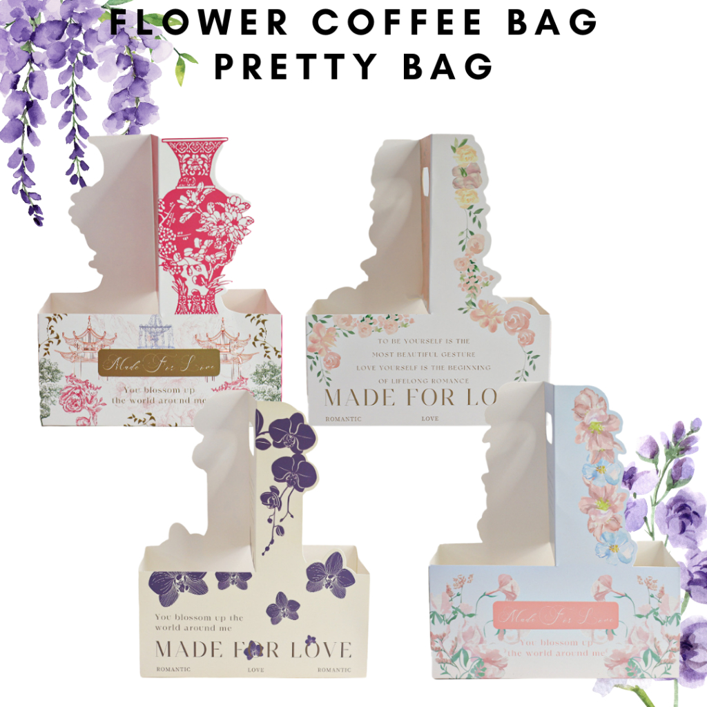 

Flower Coffee Box Pretty Bag / Tas Buket Bunga Pretty
