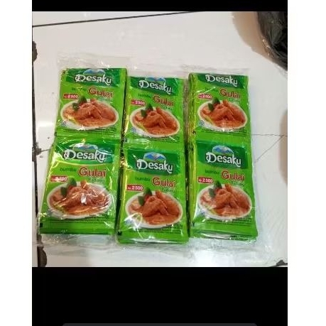 

DESAKU BUMBU GULAI PADANG 1renceng(10pcs)