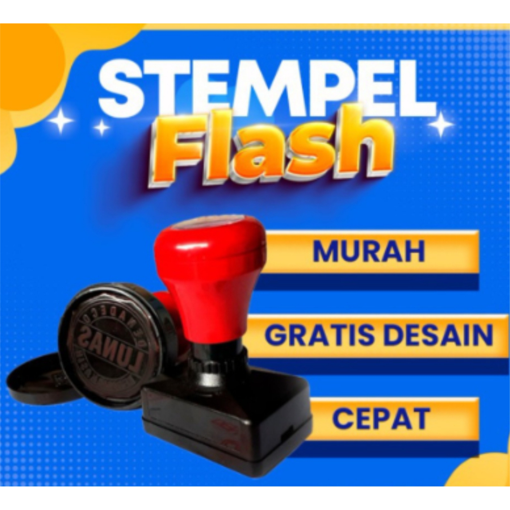 

STEMPEL FLASH /OTOMATIS UNTUK SEKOLAH,PERUSAHAAN DLL
