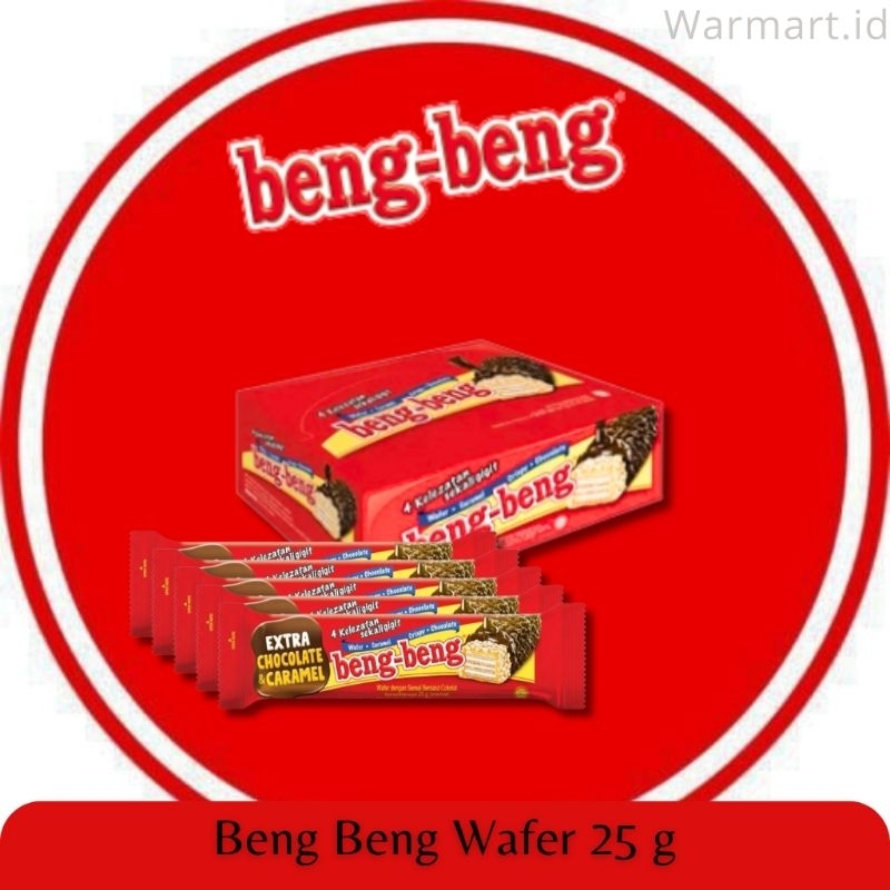 

Kue Wafer - Beng Beng Sachet 25 g ×5 pcs