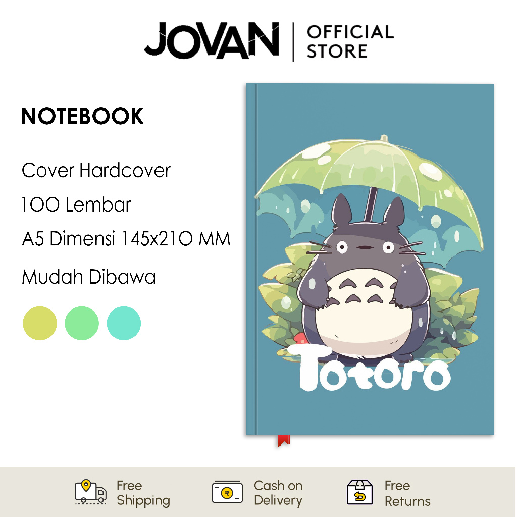 

Notebook Hardcover Custom Totoro Ghibli 2 Buku Tulis Catatan Note Agenda Planner Jurnal Diary Notebook Anime