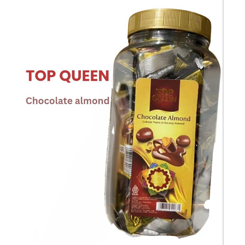 

Top queen chocolate almond