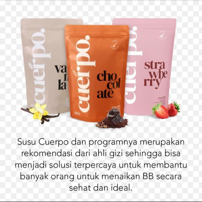 

cuerpo susu tinggi kalori & protein 960 gram