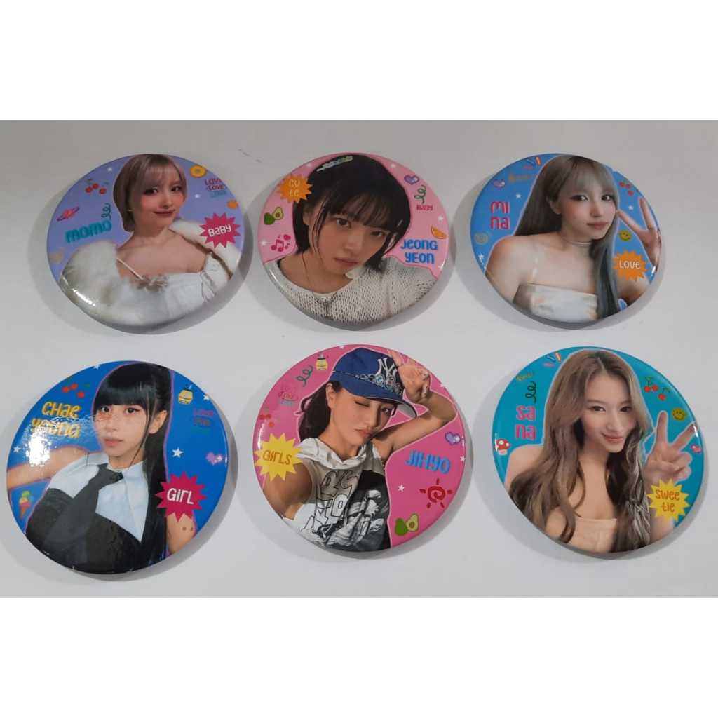 PIN BROS KPOP TWICE/PIN PENITI KPOP TWICE