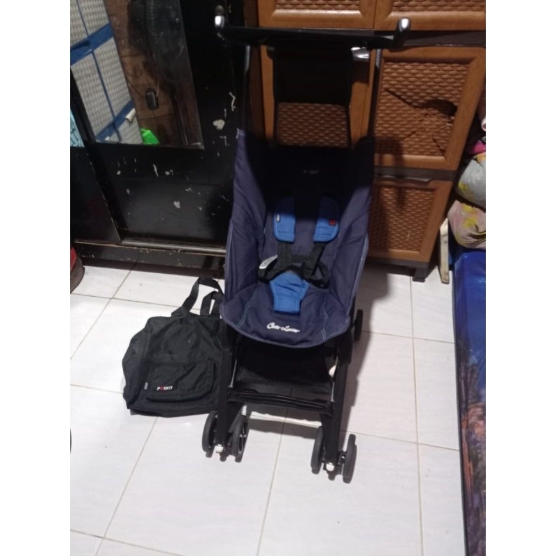 Stroller Pockit Gen 5 (Cl 789) Cocolatte D 340 Series Preloved Lengkap Tas Ransel / Backpack Pasti