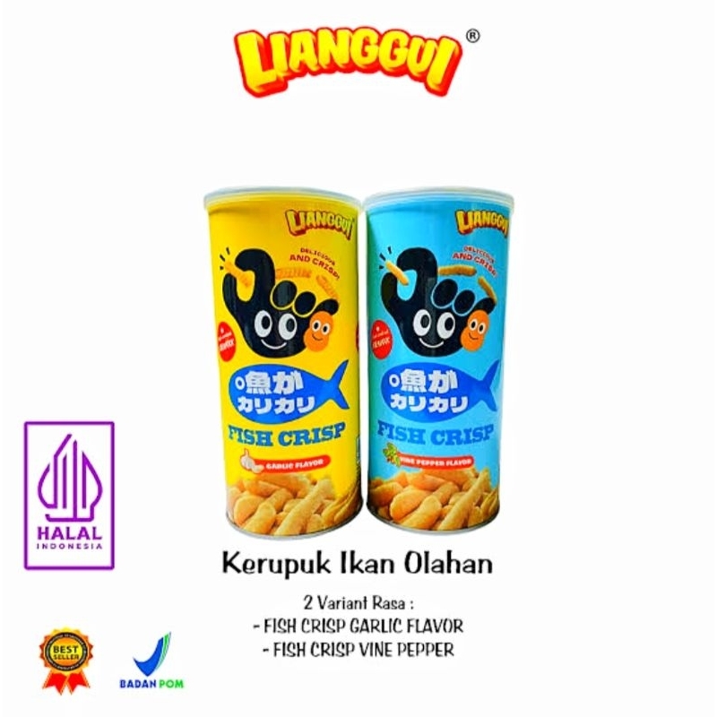 

LIANGGUI FISH CRISP KALENG 80 GRAM