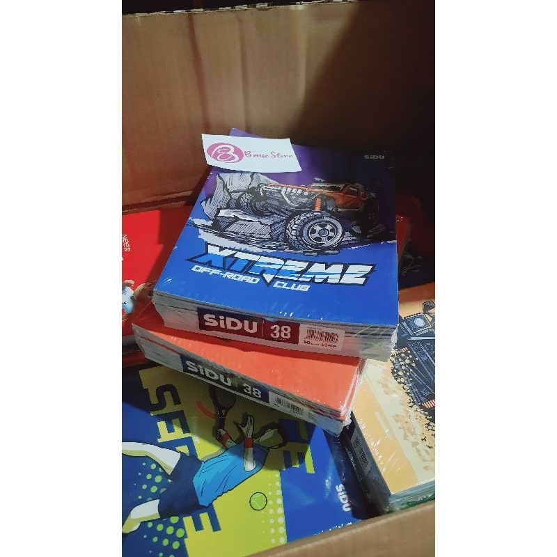 

1 Pak Buku Tulis Sidu 38 Lembar