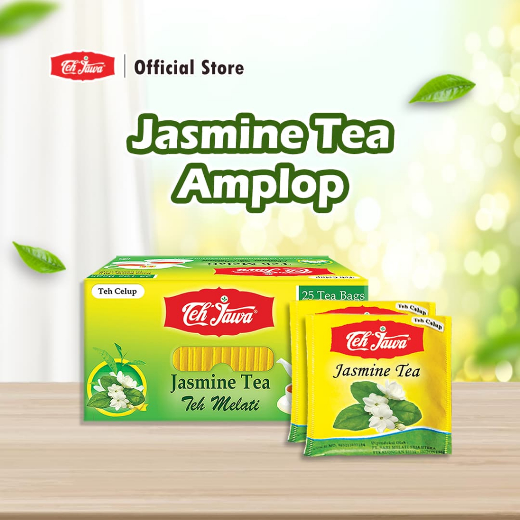 

Teh Jawa Jasmine Tea Enveloped Celup isi 25