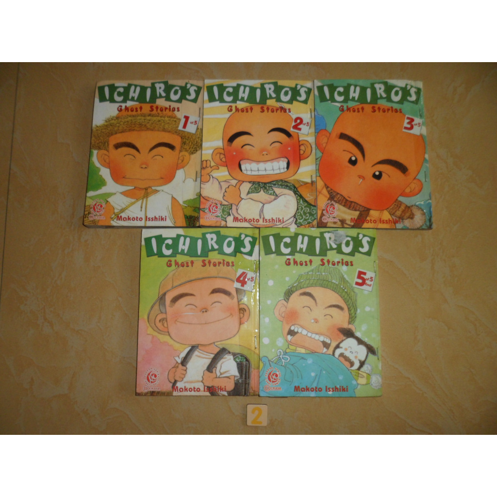 Komik Ichiro's Ghost Stories 1-5 Tamat ( SET 2 )