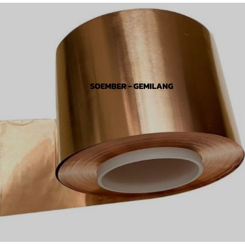 Plat tembaga lembaran 0,01mm x 300mm x 1000mm