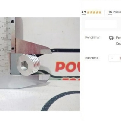 

Pulley Ketam Kecil Planer Serut Poly Puli 2900 1900 Polly Pully Pulli