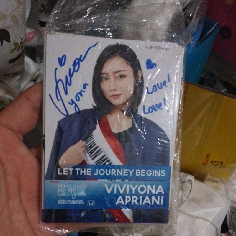 pp jkt 48 yona bertanda tangan