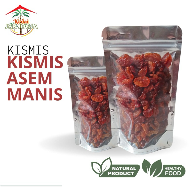 

Dried Kismis Asem Manis 250 GR
