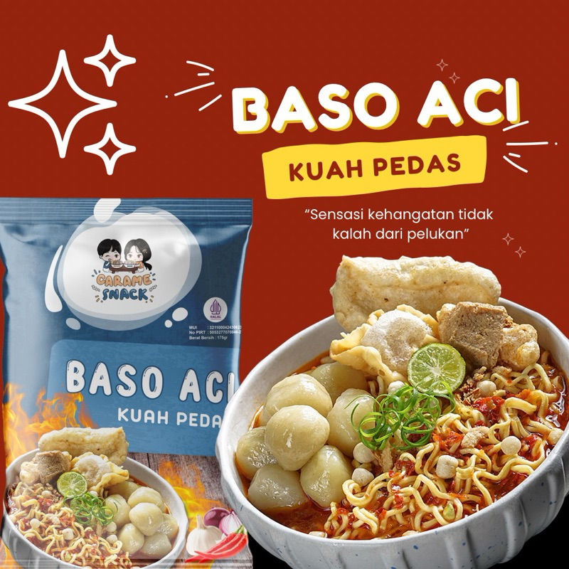 

NEW !! Baso Aci Kuah Pedas | Carame Snack