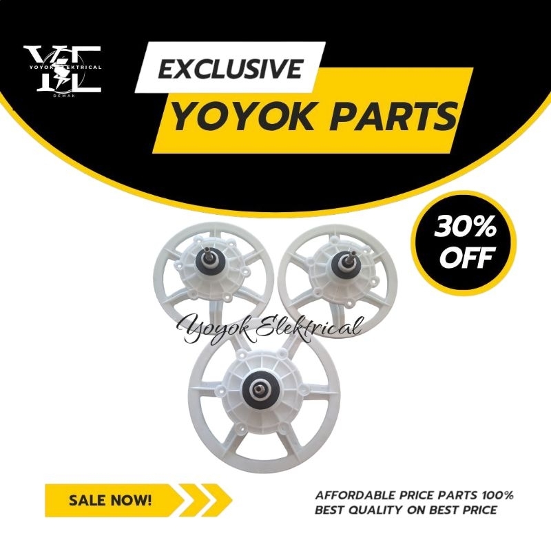 Gearbox Aqua Sanyo Mesin Cuci 2 Tabung