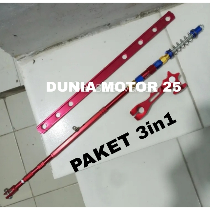 Paket 3 Item Panel Rem,Tiang Rem+ Paha Rem Tromol Belakang Bahan CNC KHUSUS untuk rem belakang tromo