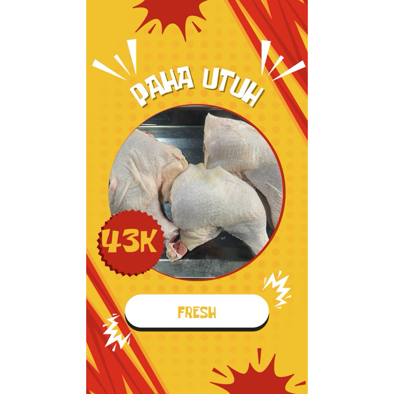 

Paha utuh Fresh 1kg