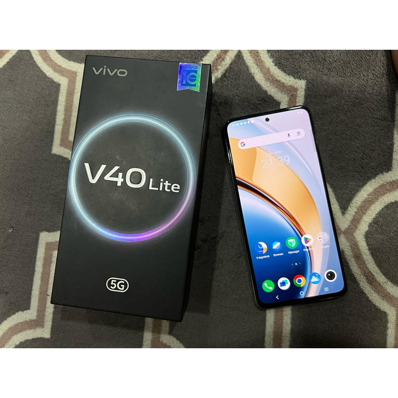 hp second Vivo V40 lite 8/256 5G normal mulus