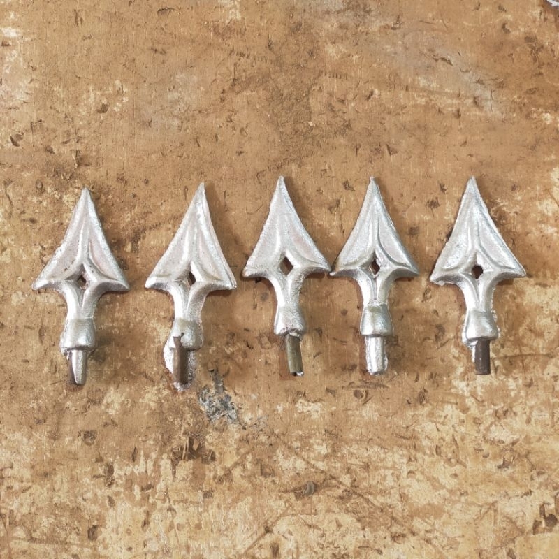 Motif Tombak Pagar Gerbang Rumah Ornamen 100% Full Almuniun 2face (2sisi)