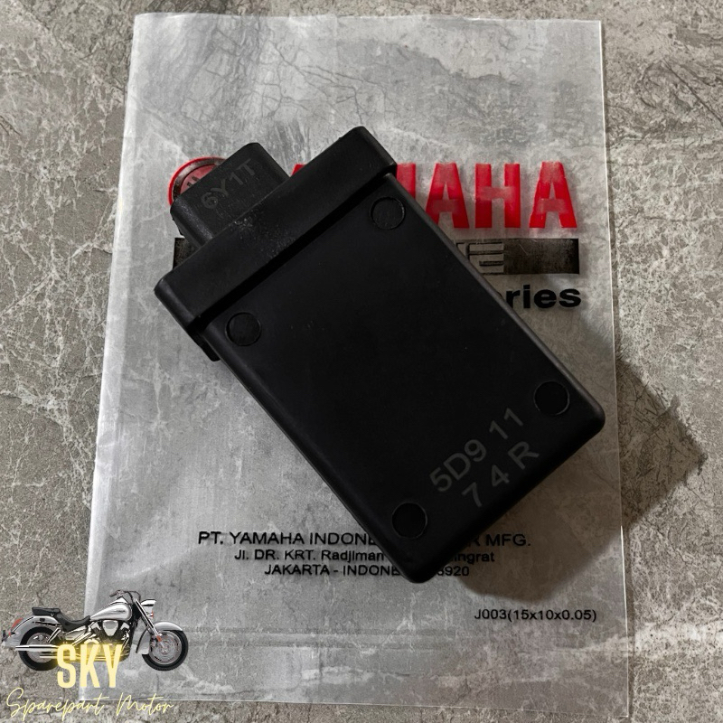 CDI Unit ECU Motor Yamaha Vega ZR Jupiter Z Robot Mio New Smile Sporty Vega ZR Old New 2008-2012 5D9