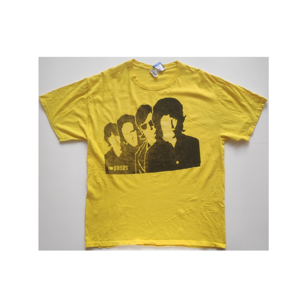 FRUIT OF THE LOOM T-shirt The Doors Kaos Band Oblong Lengan Pendek