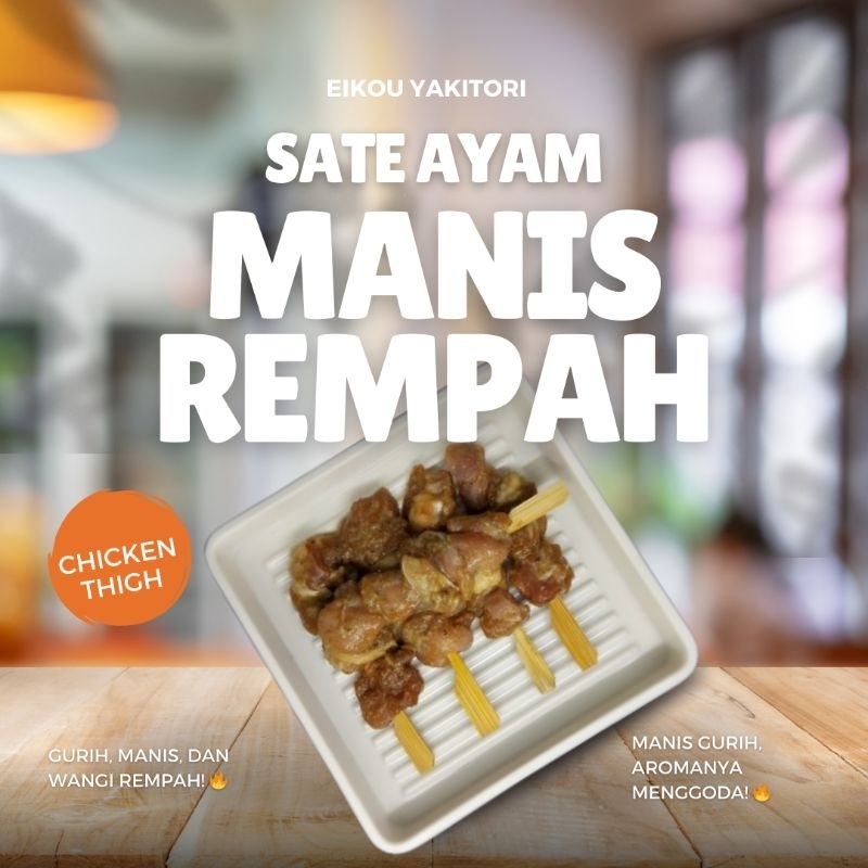 

Sate Ayam Manis Rempah FROZEN