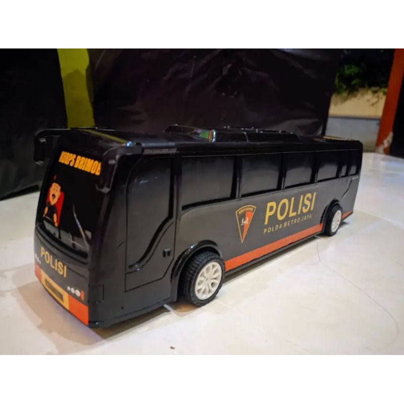bus bis mainan miniatur Telolet