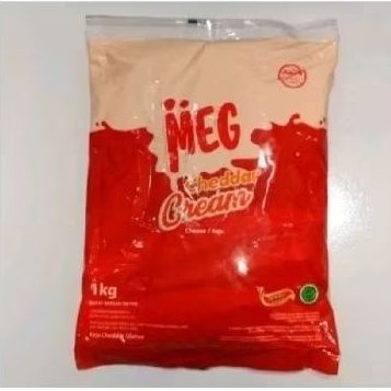 

Meg Cheddar cream cheese 1 kg - Meg Cream cheese