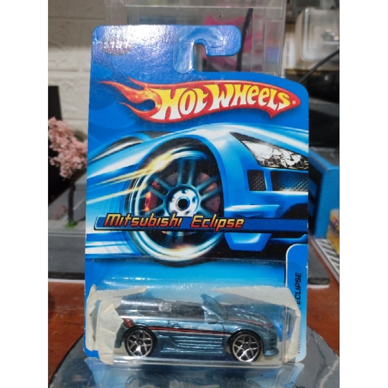 HOTWHEELS ECLIPSE SPYDER BLUE
