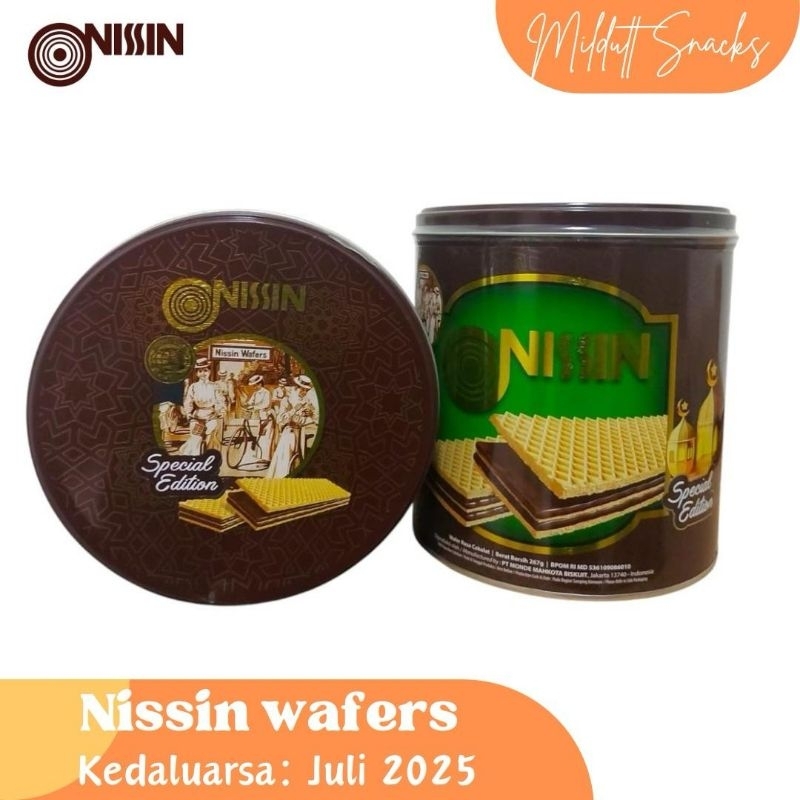 

NISSIN WAFER COKLAT KALENG