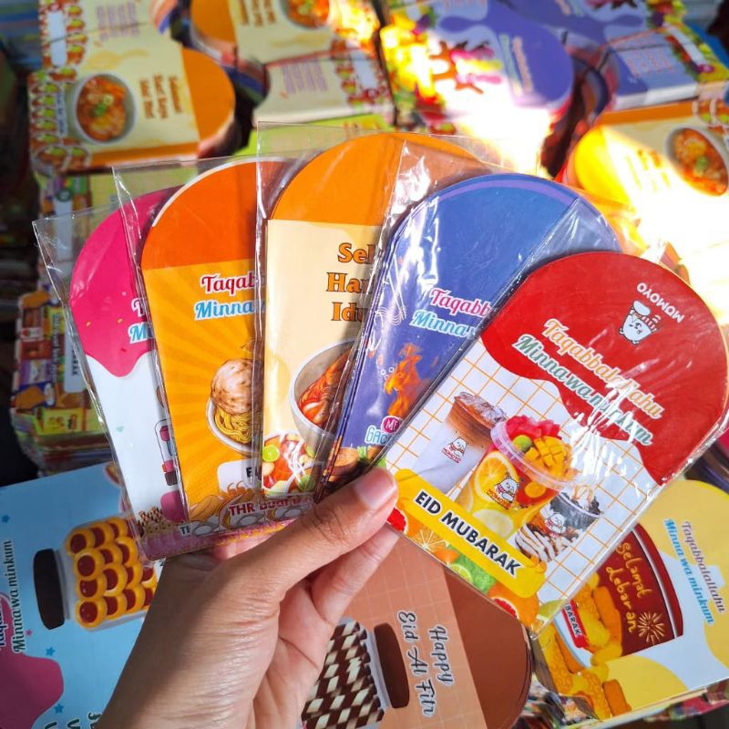 

Paket usaha AMPLOP LEBARAN 50 Pack (500lembar) sudah dilem Medium Glosy