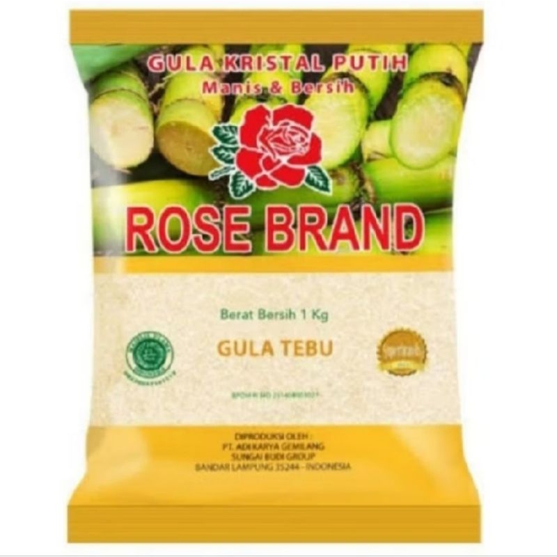 

(TOKO DINA ECER) GULA ROSE BRAND & GULA CURAH 1kg