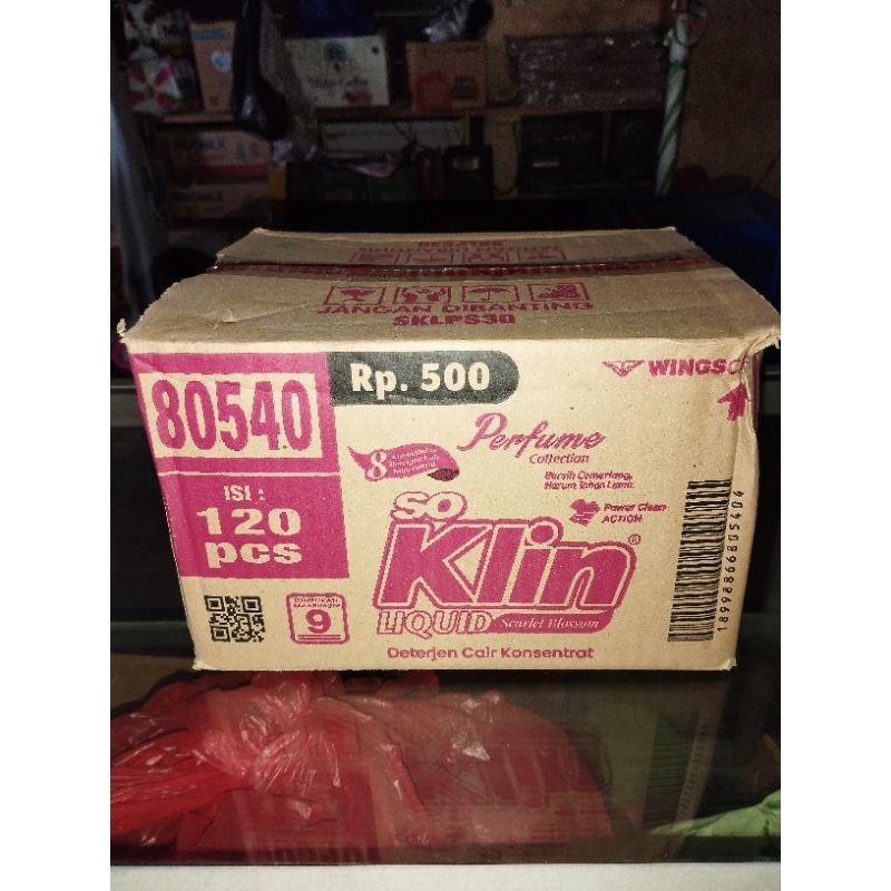 Promo Soklin Liquid 1 karton/dus