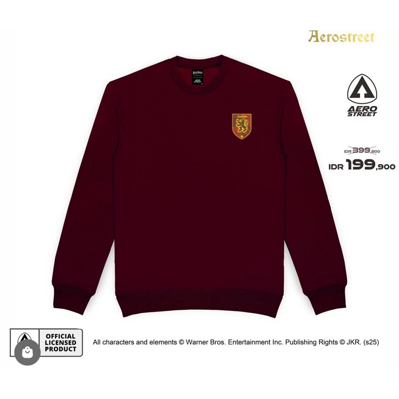 Aerostreet Crewneck Gryffindor Classic Marron