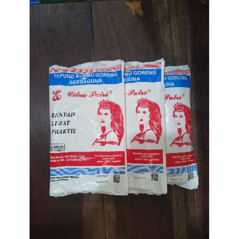 

Tepung Bumbu Citra Putri 1 Pcs