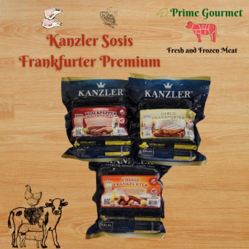 

Kanzler Sosis Frankfurter Premium