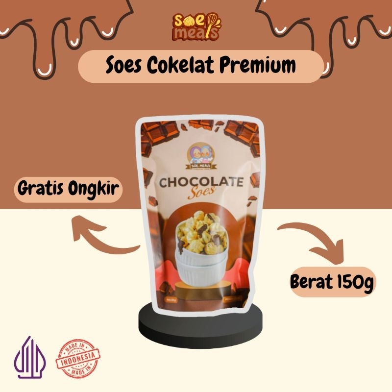 

SUS KERING ISI COKELAT / SOES COKELAT 150gr RASA COKLAT / SUS COKLAT LUMER