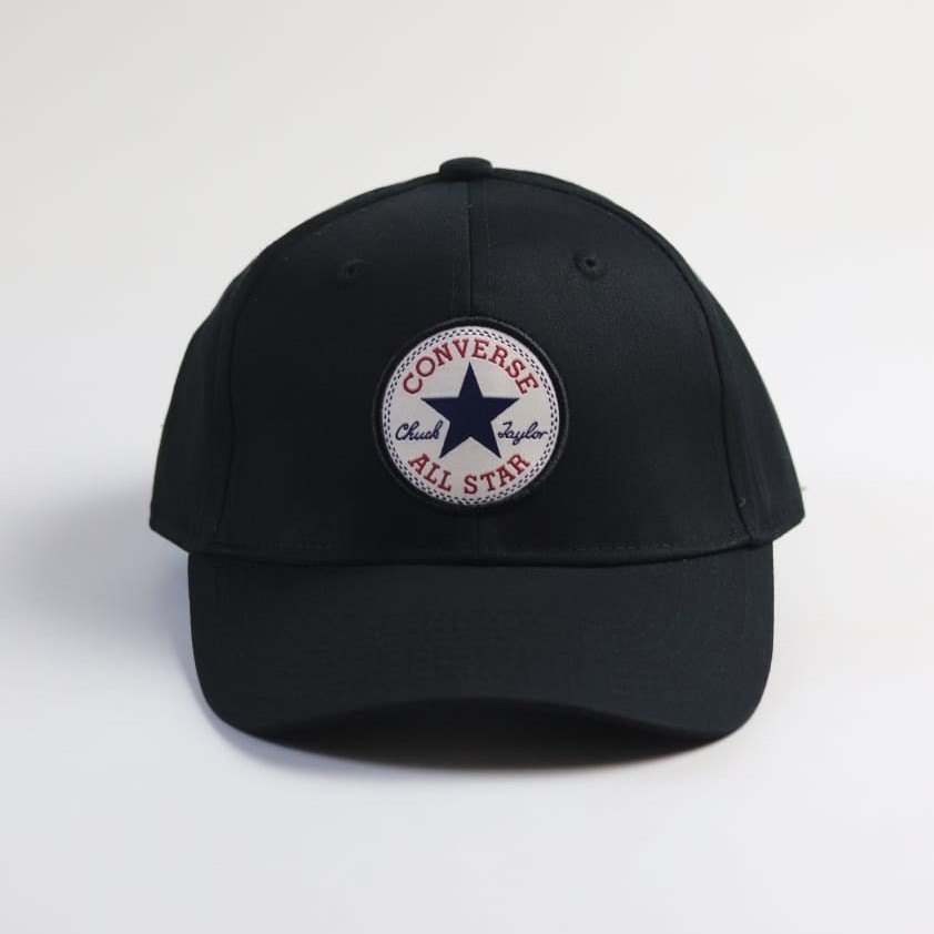 Topi Converse Regular Cap / Topi Converse Chevron / Topi Converse Lock Up / Topi Converse Hitam