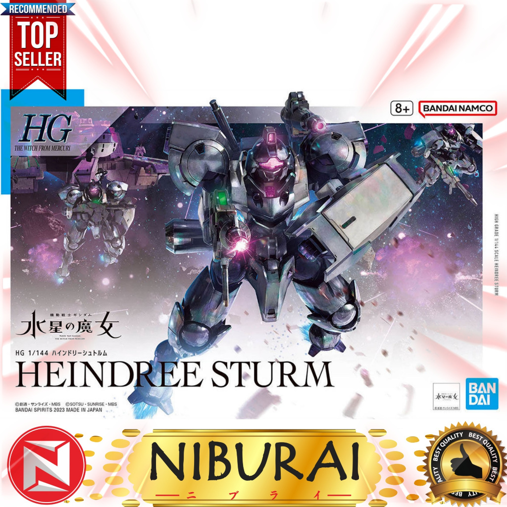 1/144 HG Heindree Sturm Mobile Suit Gundam The Witch from Mercury