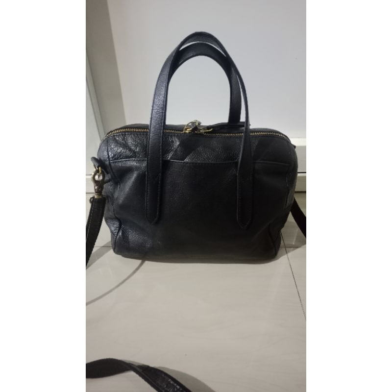 tas Fossil fosil ocil Sidney satchel preloved pl second bekas seken
