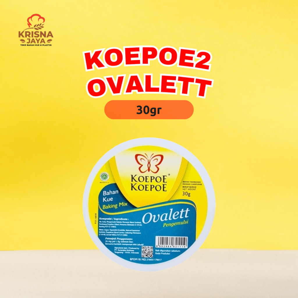 

Koepoe/Kupu Ovalett 30gr