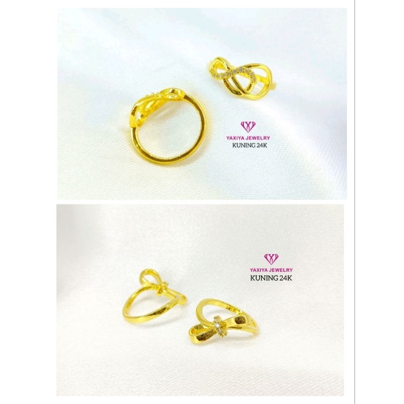 cincin pita lapis emas